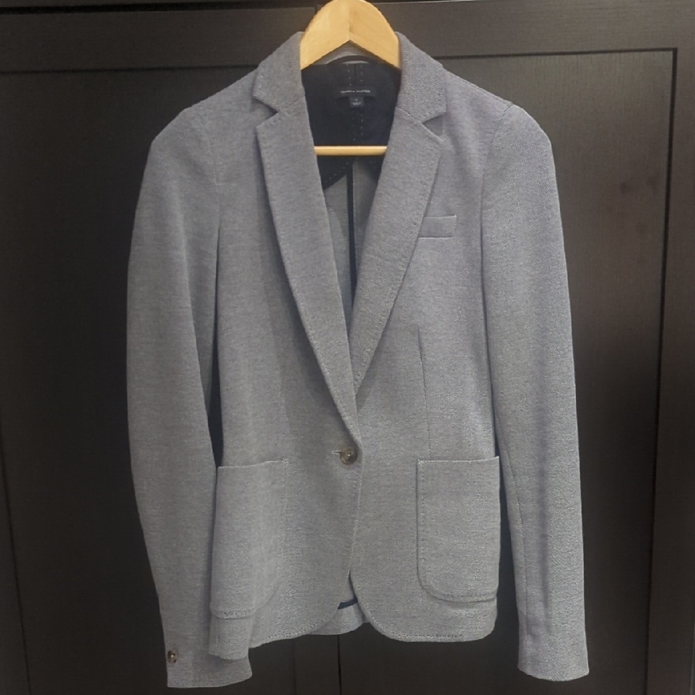 Women's Tommy Hilfiger Classic Gray Sport Riding Equestrian Jacket - Size 2 New - Picture 3 of 9